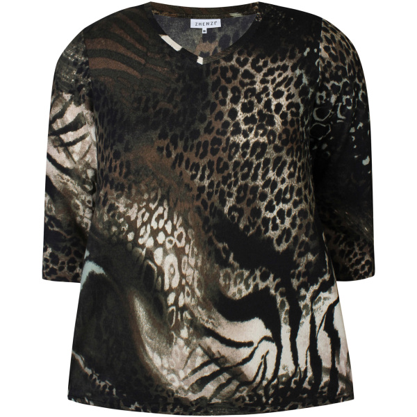 Ainsley Strik bluse