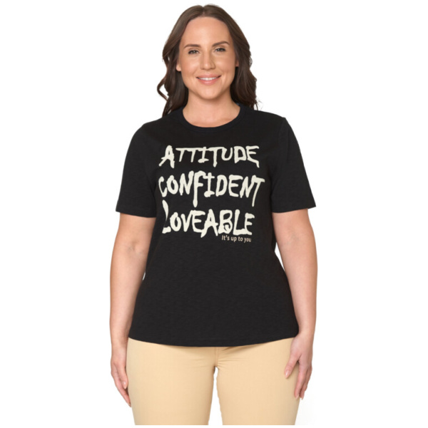 CISO T-shirt med skrift